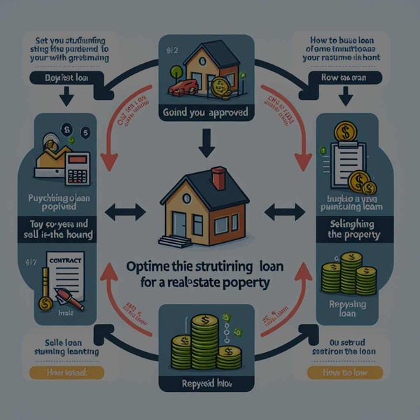 Comment optimiser le montage d'un prêt achat-revente pour un bien immobilier ?